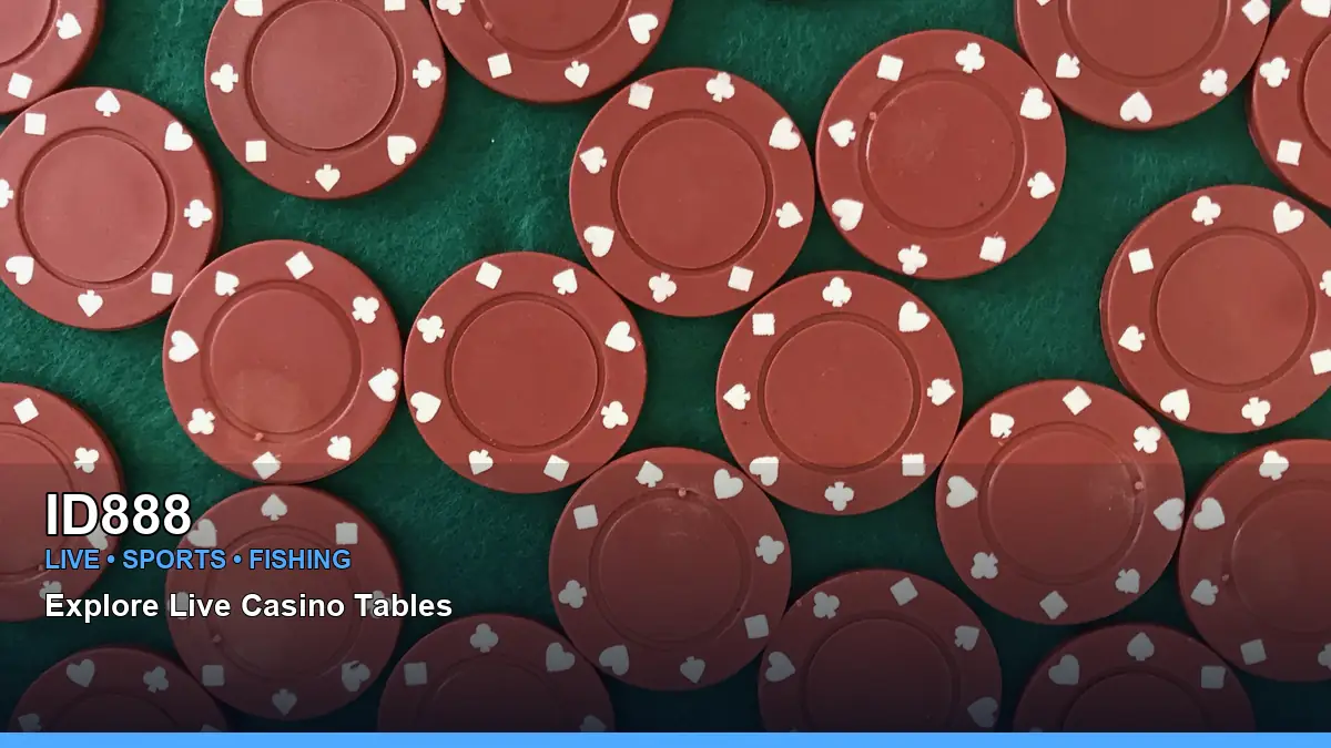 ID888 live casino tables for Philippine players